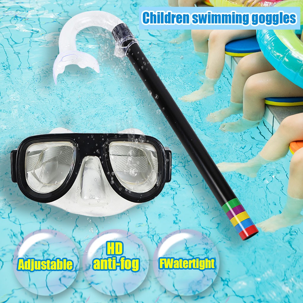 Snorkel Dry Top - Summer Children Diving Goggle Mask Breathing