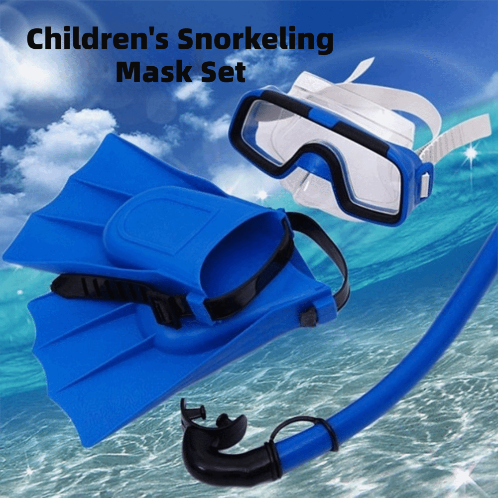 Snorkel Dry Top - New Anti-Fog Children Diving Mask Set