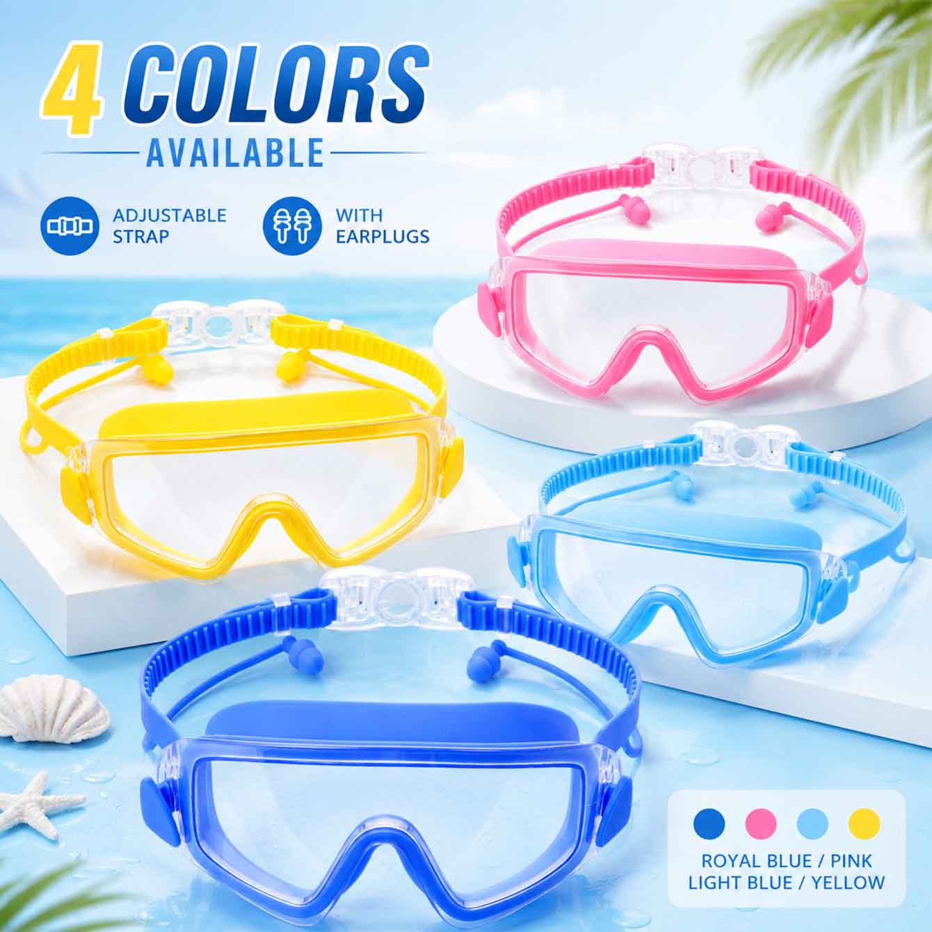 1PC Swim Goggles Snorkel Divin - Snorkel Dry Top recension och pris