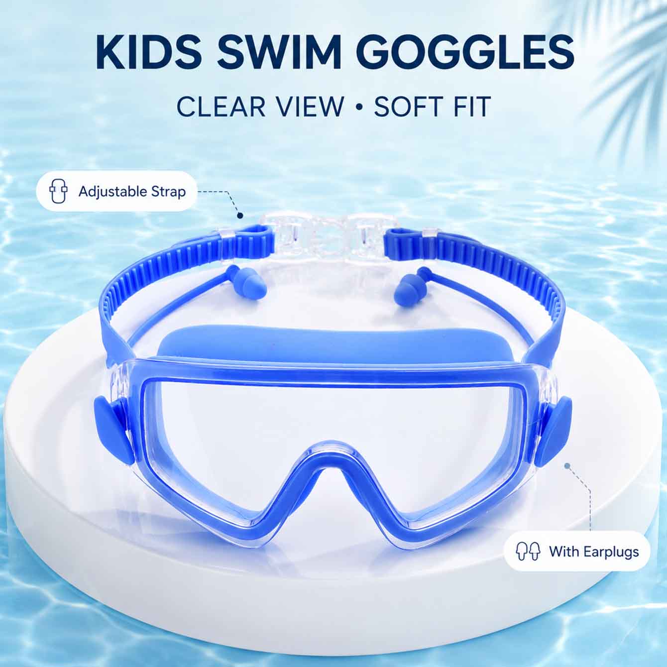 1PC Swim Goggles Snorkel Divin - Snorkel Dry Top recension och pris