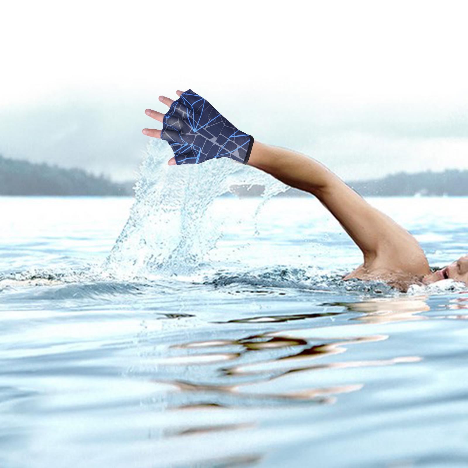 Professional Swimming Gloves U - Aquatic Water Sports recension och pris