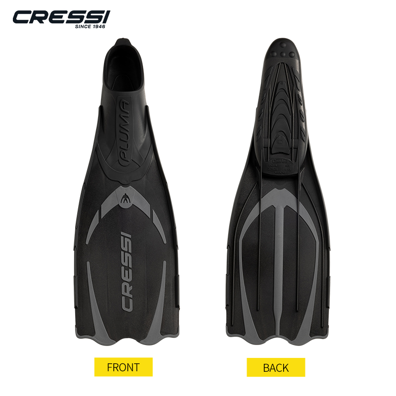 Cressi Pluma Diving Fins Snork - Snorkel Dry Top recension och pris