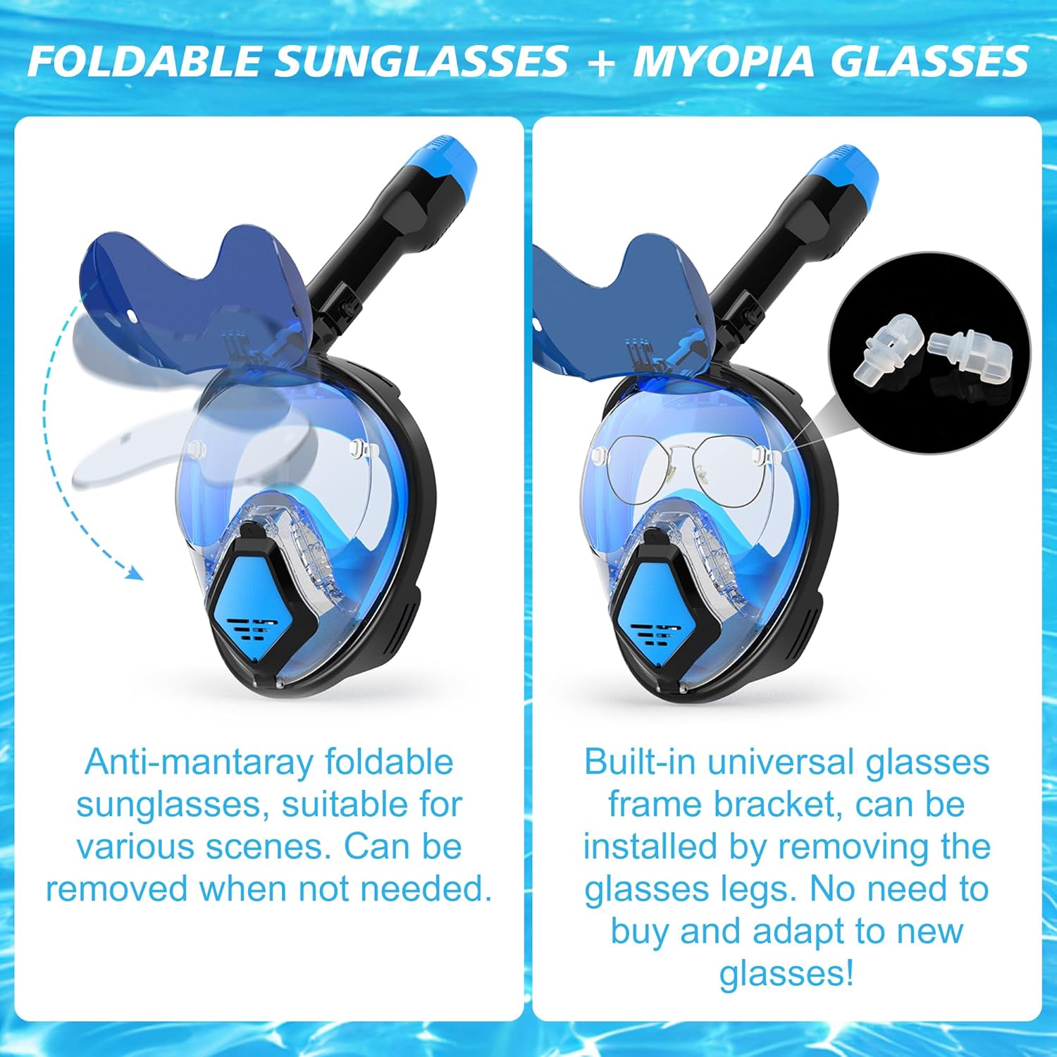 Devilfish Full Face Snorkel Ma - Snorkel Dry Top recension och pris