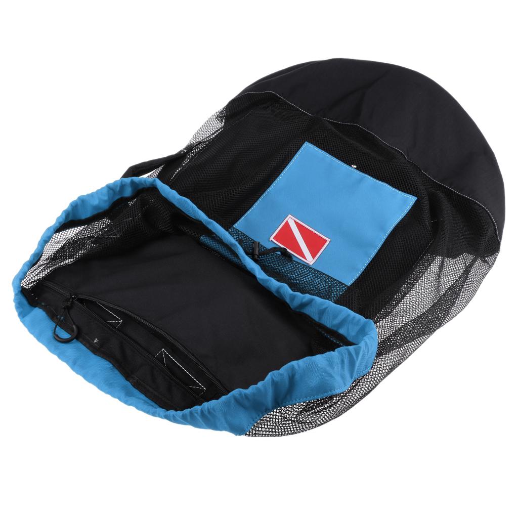 Scuba Diving Mesh Backpack 80L - Snorkel Dry Top recension och pris