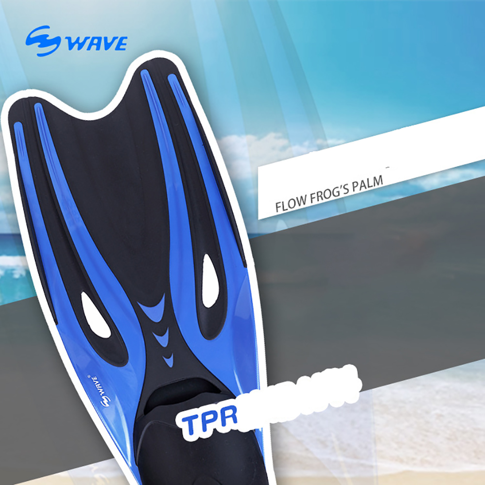 TPR Non-Slip Diving Fins Silic - Snorkel Dry Top recension och pris