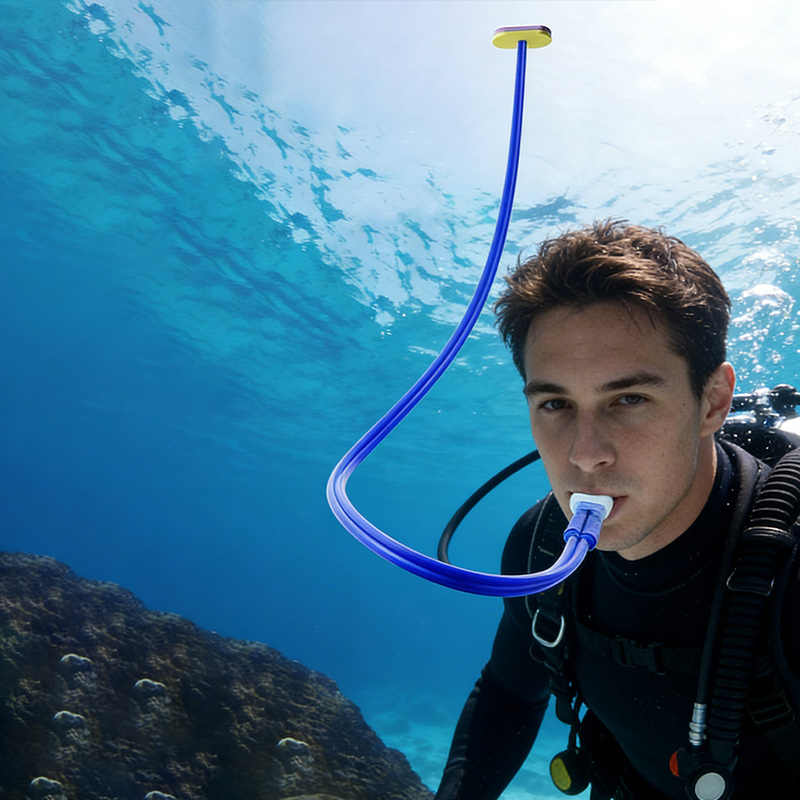 1/1.5/2/3m Adult Full Dry Resp - Snorkel Dry Top recension och pris
