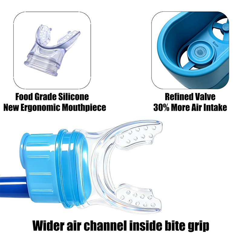 1/1.5/2/3m Adult Full Dry Resp - Snorkel Dry Top recension och pris