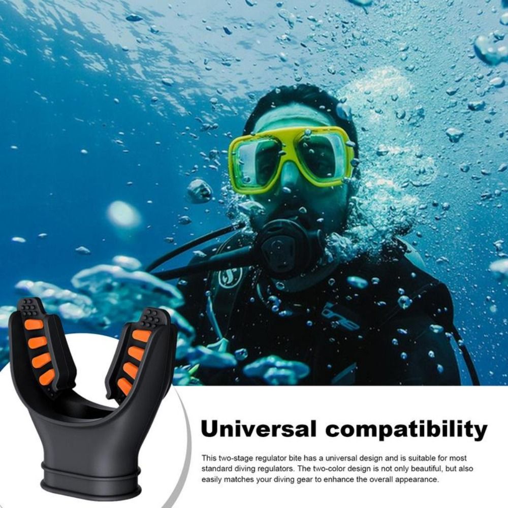 Silicone Scuba Diving Mouthpie - Snorkel Dry Top recension och pris