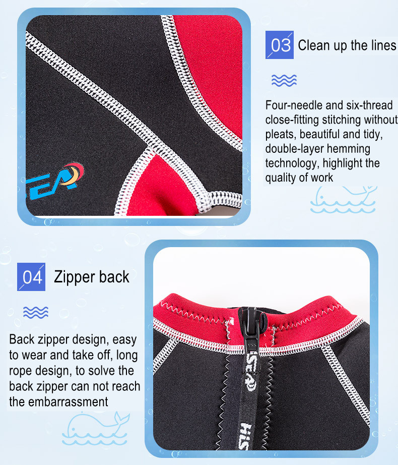 2.5MM Neoprene Scuba Keep Warm - Snorkel Dry Top recension och pris